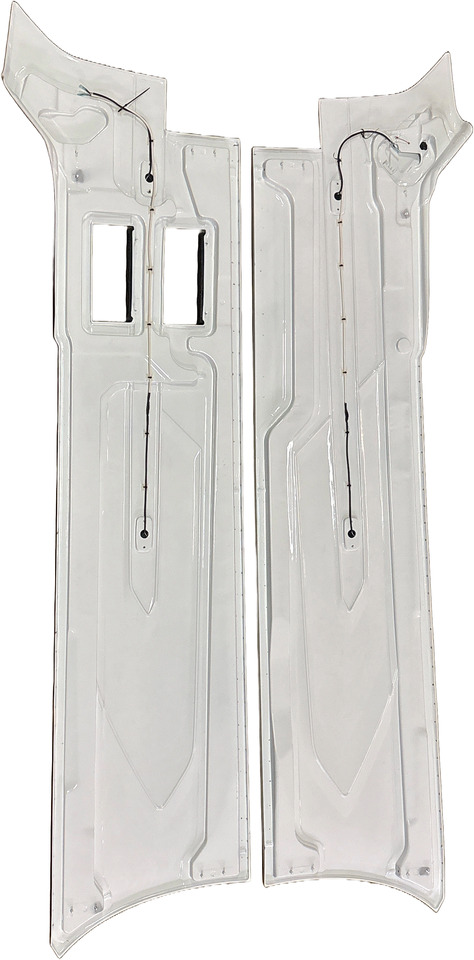 DAF XG XG+ XF ZIJSKIRT SET WB 4000mm 2022- COLOR CRISTAL WHITE , E1980,COMPLEET MET BEVESTIGING. 000217C1B - Stötfångare för Lastbil: bild 2 DAF XG XG+ XF ZIJSKIRT SET WB 4000mm 2022- COLOR CRISTAL WHITE , E1980,COMPLEET MET BEVESTIGING. 000217C1B - Stötfångare för Lastbil: bild 2