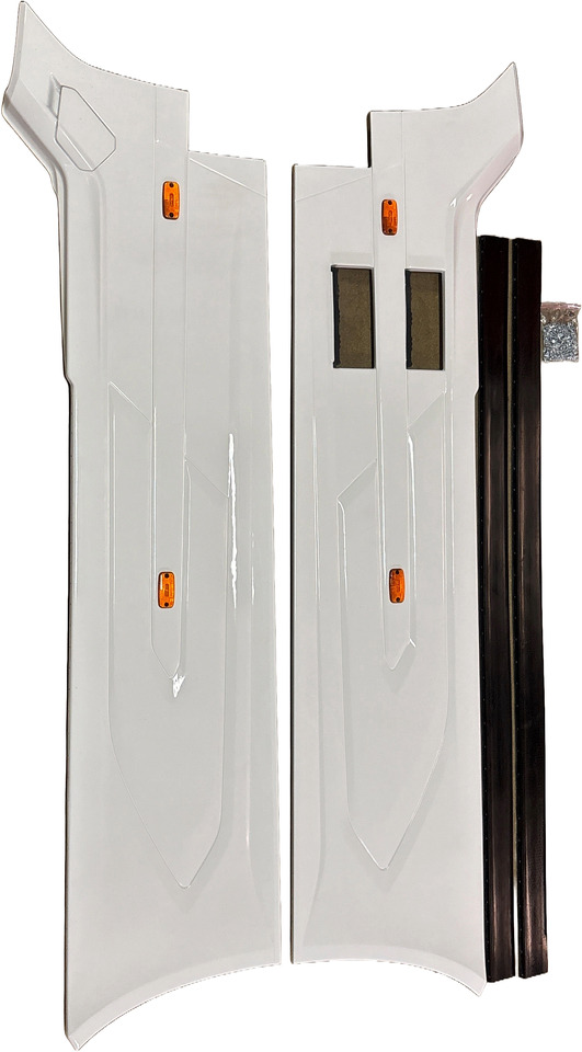 DAF XG XG+ XF ZIJSKIRT SET WB 4000mm 2022- COLOR CRISTAL WHITE , E1980,COMPLEET MET BEVESTIGING. 000217C1B - Stötfångare för Lastbil: bild 1 DAF XG XG+ XF ZIJSKIRT SET WB 4000mm 2022- COLOR CRISTAL WHITE , E1980,COMPLEET MET BEVESTIGING. 000217C1B - Stötfångare för Lastbil: bild 1