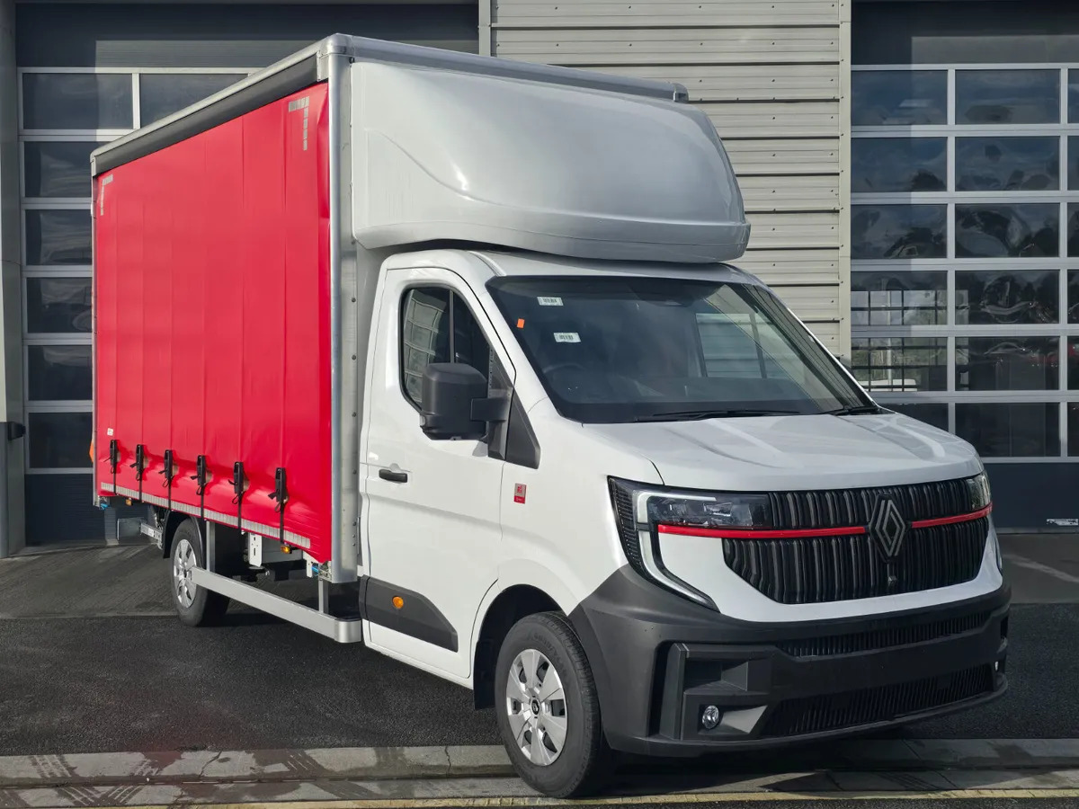 NEW Renault Master Red Edition Curtain Side - Transportbil med kapell: bild 1 NEW Renault Master Red Edition Curtain Side - Transportbil med kapell: bild 1
