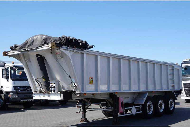 Benalu WYWROTKA / 25 m3 / ALUMINIOWA / OŚ PODNOSZONA / WAGA: 5 300 KG / - Tippbil semitrailer: bild 1 Benalu WYWROTKA / 25 m3 / ALUMINIOWA / OŚ PODNOSZONA / WAGA: 5 300 KG / - Tippbil semitrailer: bild 1