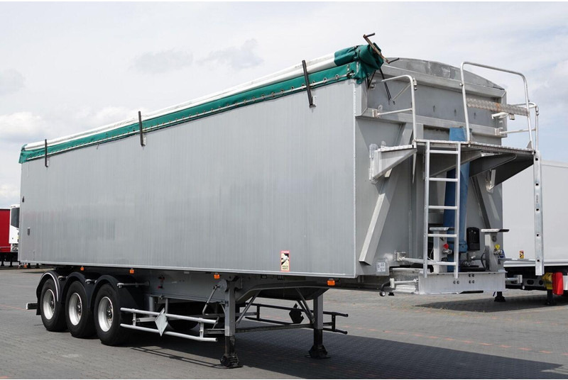 Benalu WYWROTKA 57 m3 / OŚ PODNOSZONA / SPROWADZONA / MAŁO UŻYWANA / S - Tippbil semitrailer: bild 1 Benalu WYWROTKA 57 m3 / OŚ PODNOSZONA / SPROWADZONA / MAŁO UŻYWANA / S - Tippbil semitrailer: bild 1