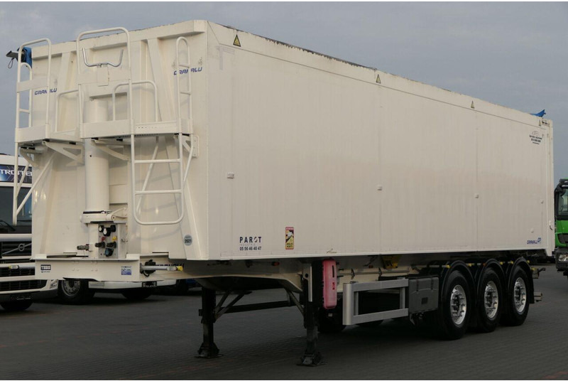 Benalu WYWROTKA 59 m3 / ALUFELGI / 2021 ROK / MAŁO UŻYWANA - Tippbil semitrailer: bild 2 Benalu WYWROTKA 59 m3 / ALUFELGI / 2021 ROK / MAŁO UŻYWANA - Tippbil semitrailer: bild 2