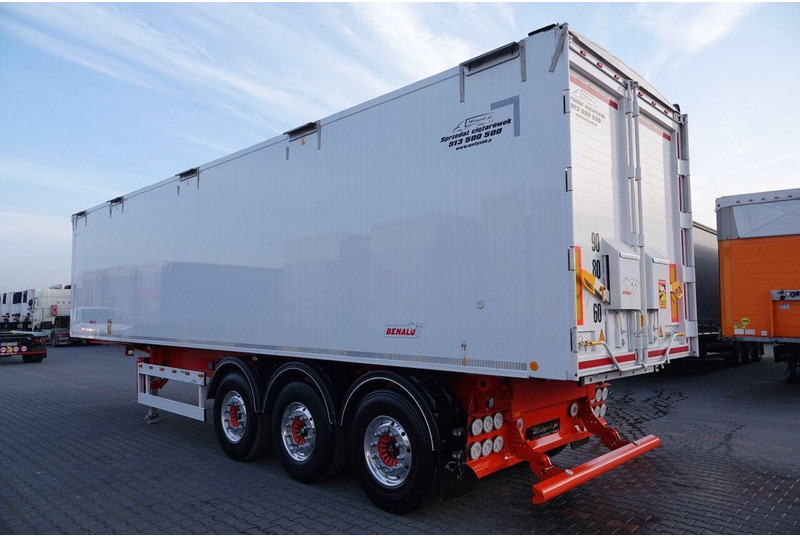 Benalu WYWROTKA 62 m3 / WAGA : 5900 KG / 2021 ROK - Tippbil semitrailer: bild 4 Benalu WYWROTKA 62 m3 / WAGA : 5900 KG / 2021 ROK - Tippbil semitrailer: bild 4