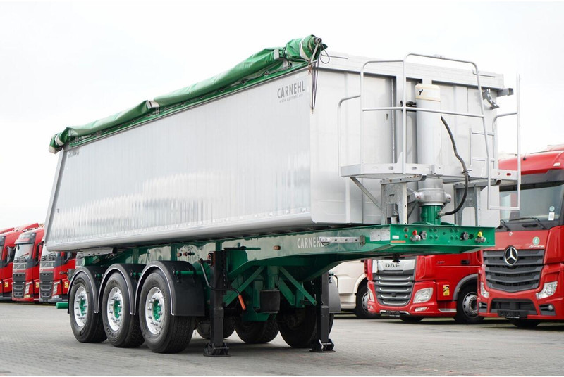 Carnehl WYWROTKA 24 M3 / 5 200 KG !! / MAŁO UŻYWANA / OŚ PODNOSZONA / AL - Tippbil semitrailer: bild 1 Carnehl WYWROTKA 24 M3 / 5 200 KG !! / MAŁO UŻYWANA / OŚ PODNOSZONA / AL - Tippbil semitrailer: bild 1