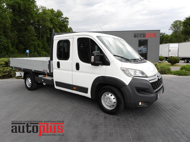 Citroën JUMPER  SKRZYNIA PODWÓJNA KABINA DOKA 7 MIEJSC TEMPOMAT KLIMATYZ - Transportbil med flak, Dubbelhytt transportbil: bild 1 Citroën JUMPER  SKRZYNIA PODWÓJNA KABINA DOKA 7 MIEJSC TEMPOMAT KLIMATYZ - Transportbil med flak, Dubbelhytt transportbil: bild 1