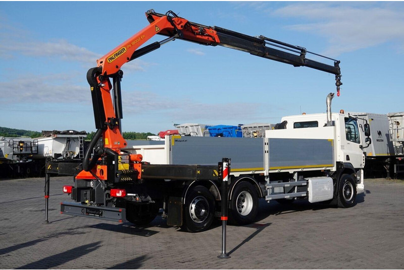 DAF CF 370 / 6x2 / SKRZYNIOWY - paka: 6,4 m / + HDS PALFINGER PK 180 - Flakbil, Kranbil: bild 4 DAF CF 370 / 6x2 / SKRZYNIOWY - paka: 6,4 m / + HDS PALFINGER PK 180 - Flakbil, Kranbil: bild 4