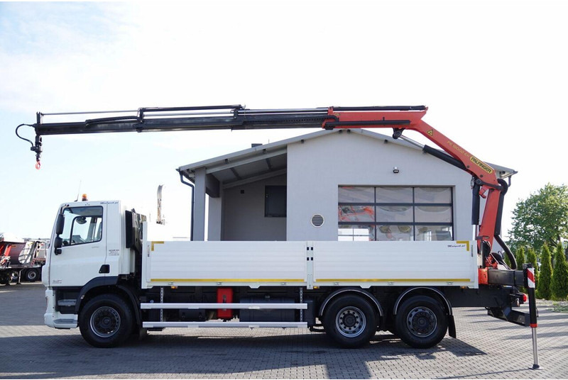 DAF CF 370 / 6x2 / SKRZYNIOWY - paka: 6,4 m / + HDS PALFINGER PK 180 - Flakbil, Kranbil: bild 2 DAF CF 370 / 6x2 / SKRZYNIOWY - paka: 6,4 m / + HDS PALFINGER PK 180 - Flakbil, Kranbil: bild 2