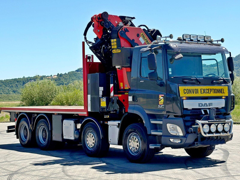 DAF CF 410 * PK 53002 - SH E/JIB PJ 125 E + FUNK*8x4 - Flakbil, Kranbil: bild 3 DAF CF 410 * PK 53002 - SH E/JIB PJ 125 E + FUNK*8x4 - Flakbil, Kranbil: bild 3
