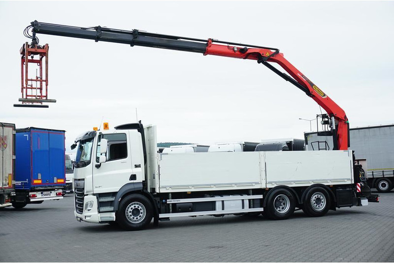 DAF CF / 480 / 6 X 2 / SKRZYNIOWY + HDS / PALFINGER PK 22 001L / OŚ - Flakbil, Kranbil: bild 4 DAF CF / 480 / 6 X 2 / SKRZYNIOWY + HDS / PALFINGER PK 22 001L / OŚ - Flakbil, Kranbil: bild 4