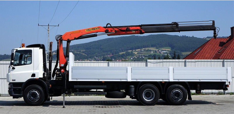 DAF CF 75.310 - Flakbil, Kranbil: bild 3 DAF CF 75.310 - Flakbil, Kranbil: bild 3