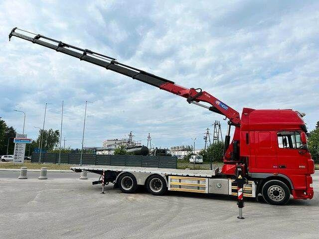 DAF XF 105 6x2 HMF 4020 EURO 5 KRAN CRANE - Flakbil, Kranbil: bild 2 DAF XF 105 6x2 HMF 4020 EURO 5 KRAN CRANE - Flakbil, Kranbil: bild 2