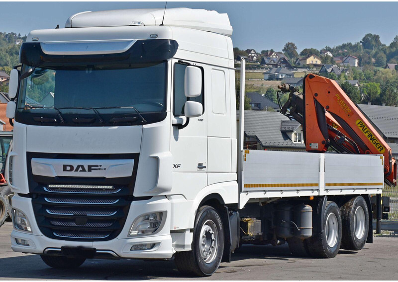 DAF XF 530 Pritsche 6,30 m + PK 15500 * TOPZUSTAND - Flakbil, Kranbil: bild 4 DAF XF 530 Pritsche 6,30 m + PK 15500 * TOPZUSTAND - Flakbil, Kranbil: bild 4