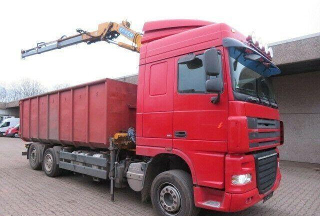 DAF XF105.410 6x2 Container + Crane - Liftdumper lastbil: bild 5 DAF XF105.410 6x2 Container + Crane - Liftdumper lastbil: bild 5