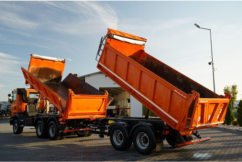 Scania G 440 / 6x6 / ZESTAW / WYWROTKA TRZY-STRONNA / 2X HYDROBURTA /PR - Dragbil: bild 4 Scania G 440 / 6x6 / ZESTAW / WYWROTKA TRZY-STRONNA / 2X HYDROBURTA /PR - Dragbil: bild 4