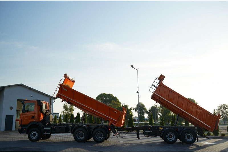 Scania G 440 / 6x6 / ZESTAW / WYWROTKA TRZY-STRONNA / 2X HYDROBURTA /PR - Dragbil: bild 3 Scania G 440 / 6x6 / ZESTAW / WYWROTKA TRZY-STRONNA / 2X HYDROBURTA /PR - Dragbil: bild 3