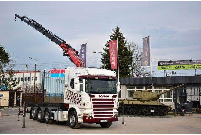 Scania R 480 8x4 FASSI 455 EURO 5 KRAN CRAN - Dragbil: bild 1 Scania R 480 8x4 FASSI 455 EURO 5 KRAN CRAN - Dragbil: bild 1