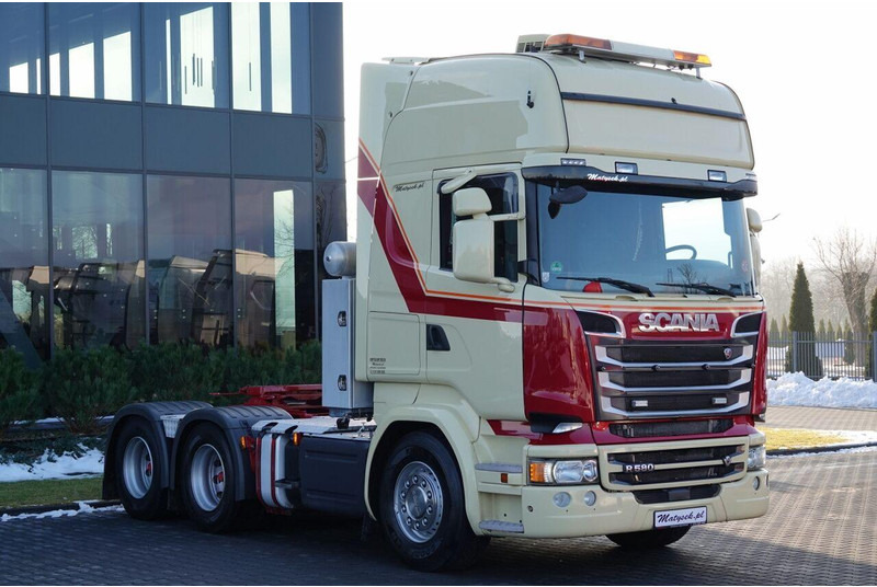 Scania R 580 / V8 / 6x4 / DMC: 95.000 KG / I-PARK COOL/ OPTICRUISE / 3 - Dragbil: bild 1 Scania R 580 / V8 / 6x4 / DMC: 95.000 KG / I-PARK COOL/ OPTICRUISE / 3 - Dragbil: bild 1