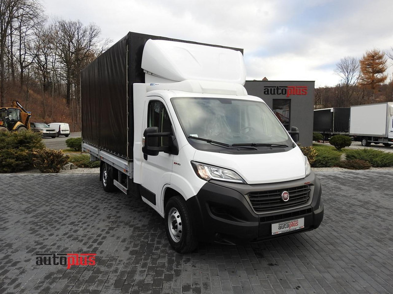 Fiat DUCATO PLANDEKA 10 PALET KLIMATYZACJA PNEUMATYKA 160KM [ T63576 - Transportbil med kapell: bild 1 Fiat DUCATO PLANDEKA 10 PALET KLIMATYZACJA PNEUMATYKA 160KM [ T63576 - Transportbil med kapell: bild 1
