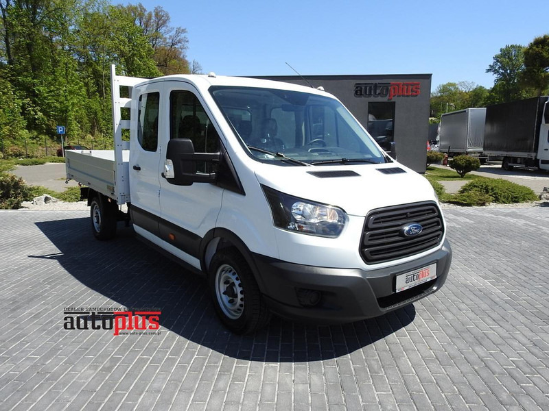 Ford TRANSIT SKRZYNIA PODWÓJNA KABINA DOKA 7 MIEJSC KLIMATYZACJA 130 - Transportbil med tippflak, Dubbelhytt transportbil: bild 1 Ford TRANSIT SKRZYNIA PODWÓJNA KABINA DOKA 7 MIEJSC KLIMATYZACJA 130 - Transportbil med tippflak, Dubbelhytt transportbil: bild 1