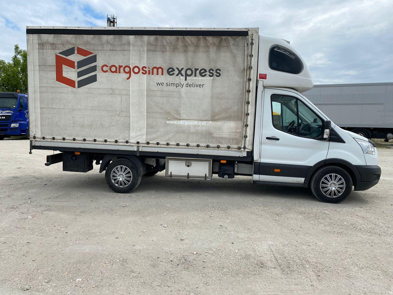 Ford Transit 2,0 tdci - Pritsche, Plane + sleeping cabin - Transportbil med kapell: bild 4 Ford Transit 2,0 tdci - Pritsche, Plane + sleeping cabin - Transportbil med kapell: bild 4