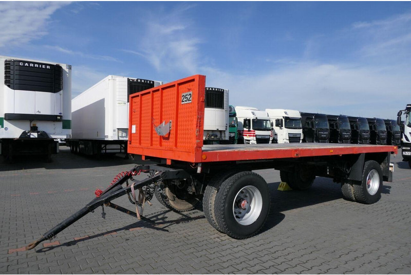 Fruehauf CODER / PRZYCZEPA DO BUDOWLANKI / Długość : 6 M / waga: 3900 kg - Flaksläp: bild 3 Fruehauf CODER / PRZYCZEPA DO BUDOWLANKI / Długość : 6 M / waga: 3900 kg - Flaksläp: bild 3