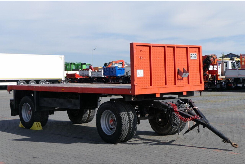 Flaksläp Fruehauf CODER / PRZYCZEPA DO BUDOWLANKI / Długość : 6 M / waga: 3900 kg: bild 13