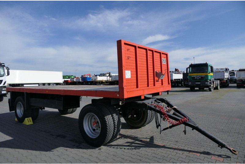 Flaksläp Fruehauf CODER / PRZYCZEPA DO BUDOWLANKI / Długość : 6 M / waga: 3900 kg: bild 12