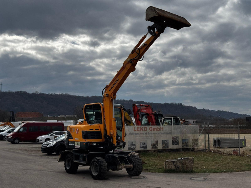 Hyundai Robex 55W-9A - Grävmaskin på däck: bild 2 Hyundai Robex 55W-9A - Grävmaskin på däck: bild 2