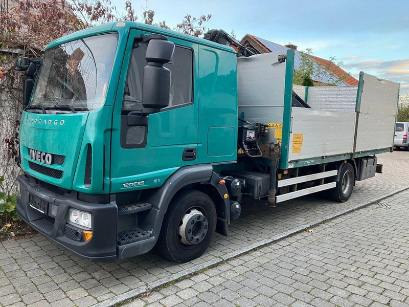 Iveco 120E25 M122 KRAN RETARDER 2xAHK KLIMA - Flakbil, Kranbil: bild 3 Iveco 120E25 M122 KRAN RETARDER 2xAHK KLIMA - Flakbil, Kranbil: bild 3