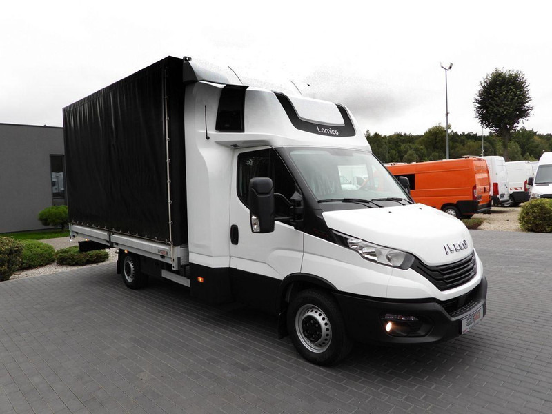 Iveco DAILY 35S18 PLANDEKA 10 PALET WEBASTO TEMPOMAT PNEUMATYKA KLIMAT - Transportbil med kapell: bild 4 Iveco DAILY 35S18 PLANDEKA 10 PALET WEBASTO TEMPOMAT PNEUMATYKA KLIMAT - Transportbil med kapell: bild 4