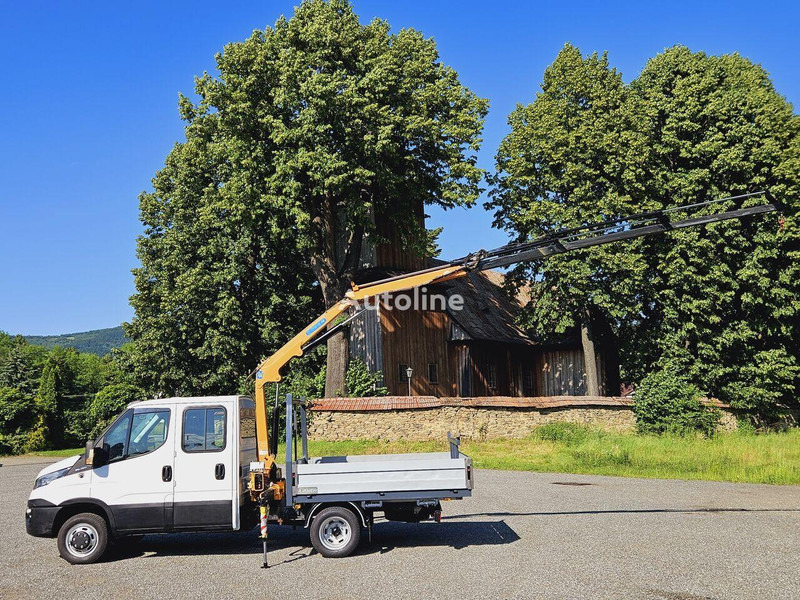 Iveco Daily 35c-15 Doka flatbed + crane Effer - Transportbil med flak, Dubbelhytt transportbil: bild 2 Iveco Daily 35c-15 Doka flatbed + crane Effer - Transportbil med flak, Dubbelhytt transportbil: bild 2