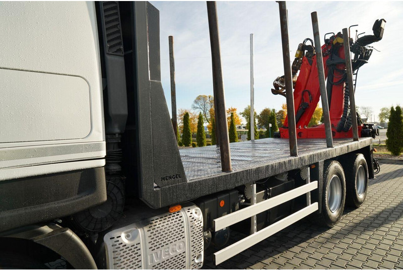 Timmerbil, Kranbil för transportering trä Iveco STRALIS 560 / 6X4 / DO DREWNA / DO DRZEWA / DO LASU / HDS PALFIN: bild 16 Timmerbil, Kranbil för transportering trä Iveco STRALIS 560 / 6X4 / DO DREWNA / DO DRZEWA / DO LASU / HDS PALFIN: bild 16