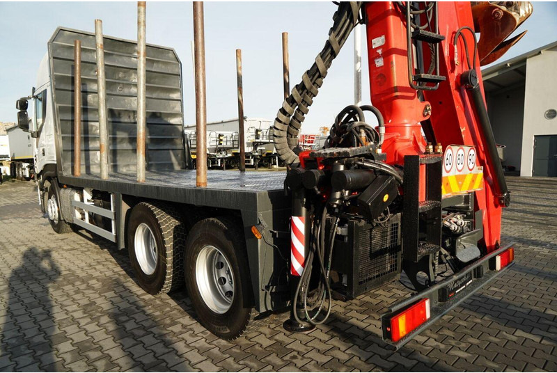 Timmerbil, Kranbil för transportering trä Iveco STRALIS 560 / 6X4 / DO DREWNA / DO DRZEWA / DO LASU / HDS PALFIN: bild 17 Timmerbil, Kranbil för transportering trä Iveco STRALIS 560 / 6X4 / DO DREWNA / DO DRZEWA / DO LASU / HDS PALFIN: bild 17