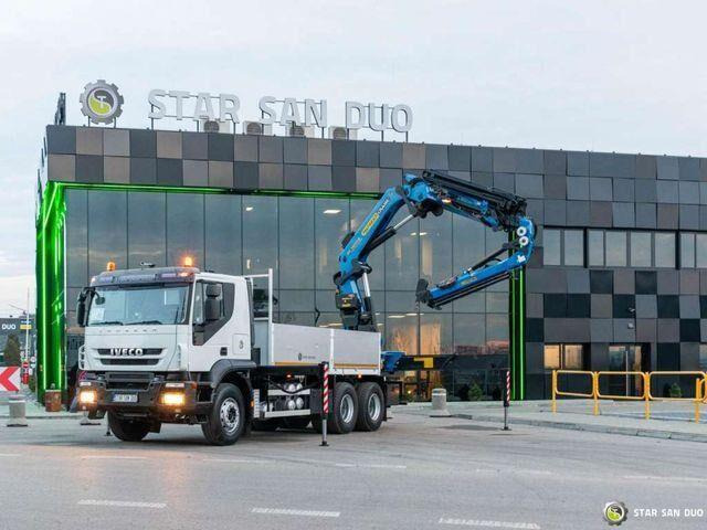 Iveco TRAKKER 410 6x4 PALFINGER PK 36002 Fly Jib Cran - Flakbil, Kranbil: bild 2 Iveco TRAKKER 410 6x4 PALFINGER PK 36002 Fly Jib Cran - Flakbil, Kranbil: bild 2