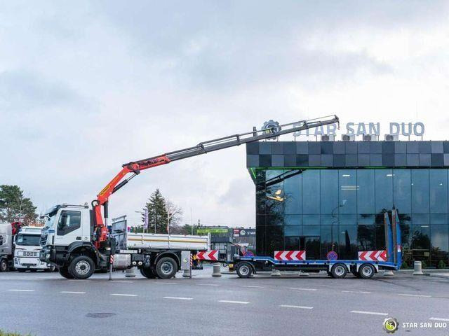 Iveco TRAKKER 450 4x4 PALFINGER PK 23001 EH Crane Kra - Tippbil lastbil, Kranbil: bild 2 Iveco TRAKKER 450 4x4 PALFINGER PK 23001 EH Crane Kra - Tippbil lastbil, Kranbil: bild 2