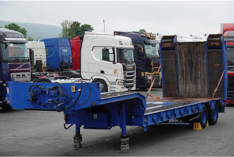 Kaiser LAWETA NISKOPODWOZIOWA / NAJAZDY HYDRAULICZNE / WCIĄGARKA / 2 OS - Låg lastare semitrailer: bild 1 Kaiser LAWETA NISKOPODWOZIOWA / NAJAZDY HYDRAULICZNE / WCIĄGARKA / 2 OS - Låg lastare semitrailer: bild 1