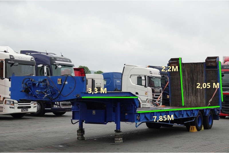 Kaiser LAWETA NISKOPODWOZIOWA / NAJAZDY HYDRAULICZNE / WCIĄGARKA / 2 OS - Låg lastare semitrailer: bild 3 Kaiser LAWETA NISKOPODWOZIOWA / NAJAZDY HYDRAULICZNE / WCIĄGARKA / 2 OS - Låg lastare semitrailer: bild 3