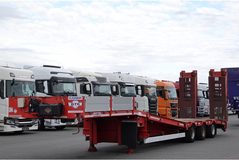 Kaiser S450 / NACZEPA LAWETA / NISKOPODWOZIE / PODEST HYDRAULICZNY / NA - Låg lastare semitrailer: bild 3 Kaiser S450 / NACZEPA LAWETA / NISKOPODWOZIE / PODEST HYDRAULICZNY / NA - Låg lastare semitrailer: bild 3
