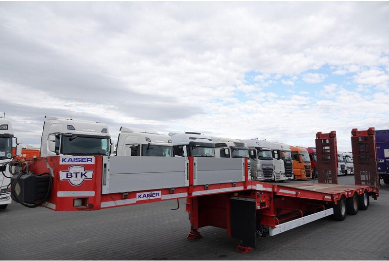 Kaiser S450 / NACZEPA LAWETA / NISKOPODWOZIE / PODEST HYDRAULICZNY / NA - Låg lastare semitrailer: bild 4 Kaiser S450 / NACZEPA LAWETA / NISKOPODWOZIE / PODEST HYDRAULICZNY / NA - Låg lastare semitrailer: bild 4