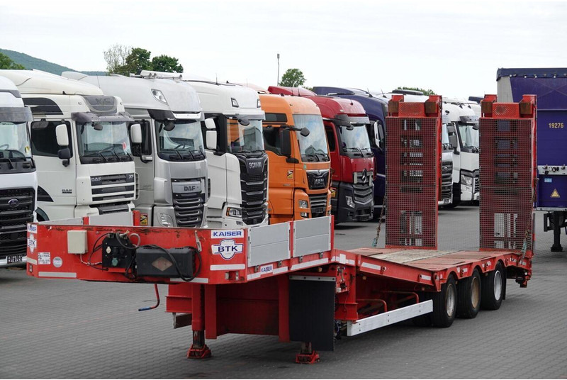 Kaiser S450 / NACZEPA LAWETA / NISKOPODWOZIE / PODEST HYDRAULICZNY / NA - Låg lastare semitrailer: bild 1 Kaiser S450 / NACZEPA LAWETA / NISKOPODWOZIE / PODEST HYDRAULICZNY / NA - Låg lastare semitrailer: bild 1