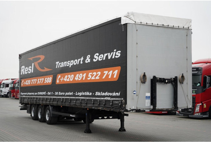 Kögel FIRANKA / MEGA / OŚ PODNOSZONA / OSIE SAF / DACH PODNOSZONY / LO - Kapelltrailer: bild 1 Kögel FIRANKA / MEGA / OŚ PODNOSZONA / OSIE SAF / DACH PODNOSZONY / LO - Kapelltrailer: bild 1