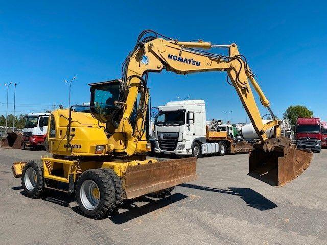 Komatsu PW 118 MR-8 - Grävmaskin på däck: bild 5 Komatsu PW 118 MR-8 - Grävmaskin på däck: bild 5