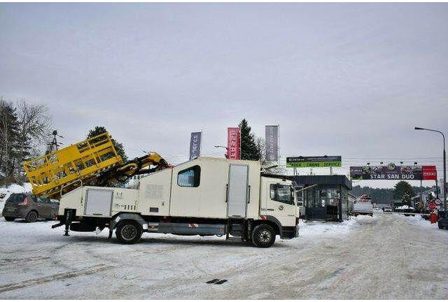 Mercedes-Benz ATEGO 1323 PK 8000T RAIL Platform - Lastbil, Kranbil: bild 4 Mercedes-Benz ATEGO 1323 PK 8000T RAIL Platform - Lastbil, Kranbil: bild 4