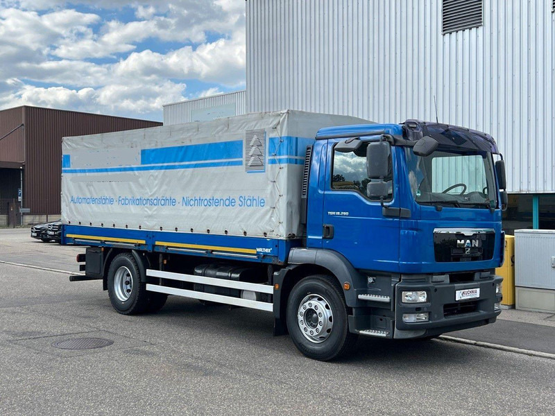 MAN 18.290 Pritsche 6,1m Klima Edscha AHK Autom. - Flakbil: bild 1 MAN 18.290 Pritsche 6,1m Klima Edscha AHK Autom. - Flakbil: bild 1