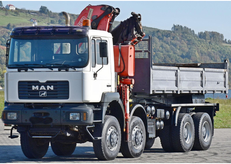 MAN 41.460 *FASSI F270AC.26 * 8x8 ! TOPZUSTAND - Tippbil lastbil, Kranbil: bild 3 MAN 41.460 *FASSI F270AC.26 * 8x8 ! TOPZUSTAND - Tippbil lastbil, Kranbil: bild 3
