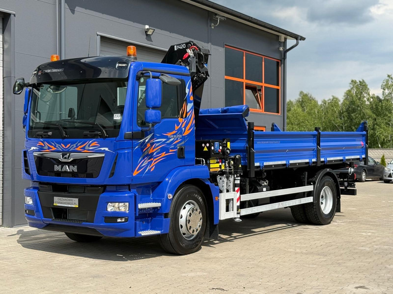 MAN MAN TGM TGL TGS 18.250 // E6 // wywrotka + HDS HMF z pilotem // - Tippbil lastbil: bild 4 MAN MAN TGM TGL TGS 18.250 // E6 // wywrotka + HDS HMF z pilotem // - Tippbil lastbil: bild 4