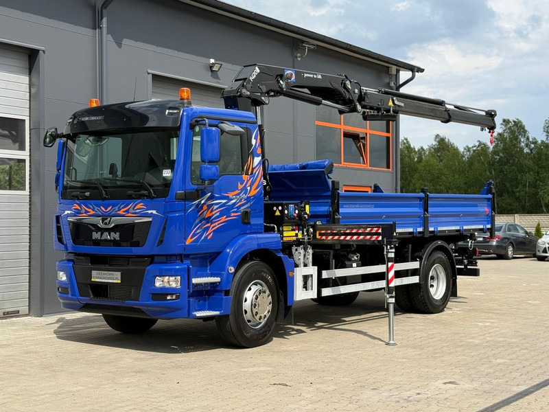 MAN MAN TGM TGL TGS 18.250 // E6 // wywrotka + HDS HMF z pilotem // - Tippbil lastbil: bild 2 MAN MAN TGM TGL TGS 18.250 // E6 // wywrotka + HDS HMF z pilotem // - Tippbil lastbil: bild 2