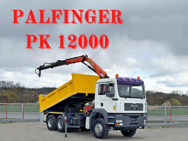 MAN TGA 33.350 * PK 12000 *6x4 * TOPZUSTAND - Tippbil lastbil, Kranbil: bild 1 MAN TGA 33.350 * PK 12000 *6x4 * TOPZUSTAND - Tippbil lastbil, Kranbil: bild 1
