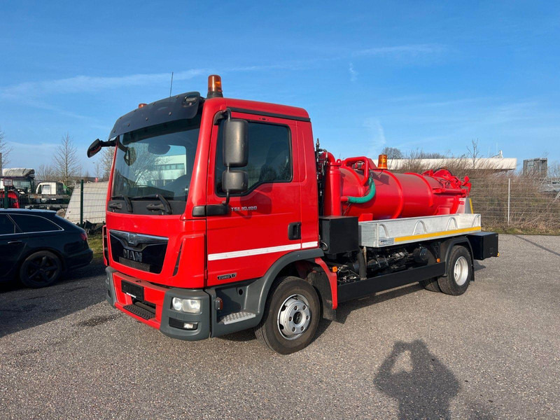 MAN TGL 10.180 Suction & pressure & rinsing truck - Sugbil: bild 1 MAN TGL 10.180 Suction & pressure & rinsing truck - Sugbil: bild 1