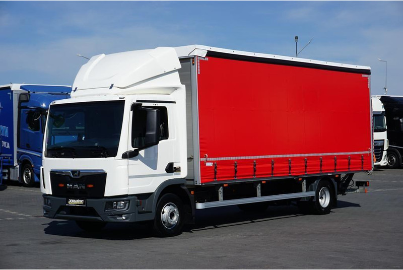MAN TGL / 12.190 / E 6 / FIRANKA + WINDA / ŁAD. 6 525 KG / 16 PALET - Kapellbil: bild 1 MAN TGL / 12.190 / E 6 / FIRANKA + WINDA / ŁAD. 6 525 KG / 16 PALET - Kapellbil: bild 1